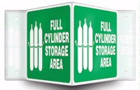 FULL CYLINDER STORAGE AREA (W/GRAPHIC)